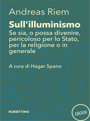 cover image of Sull'illuminismo